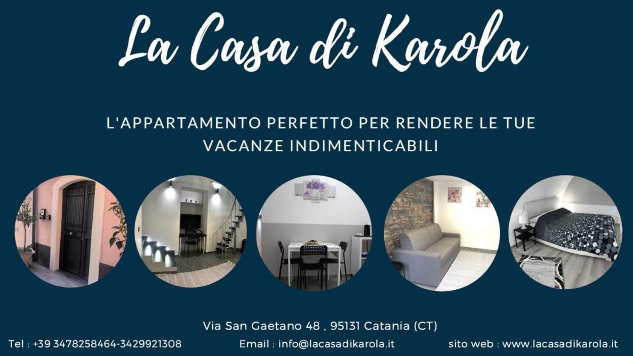 La Casa Di Karola Διαμέρισμα Κατάνια Εξωτερικό φωτογραφία